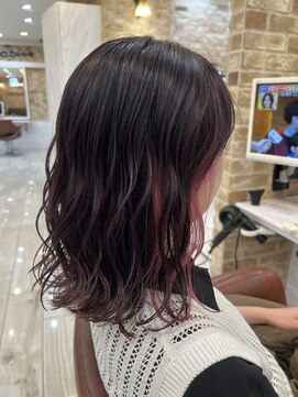 ☆イヤリングカラーで大人ピンク☆