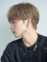 リップス 天神(LIPPS)&nbsp;『ミルクティーシャドウマッシュ』｜横顔映える｜メンズカラー