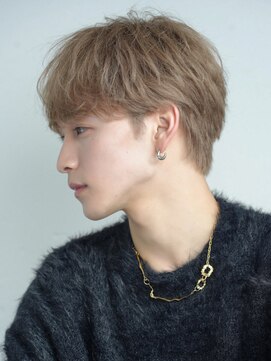 リップス 天神(LIPPS) 『ミルクティーシャドウマッシュ』｜横顔映える｜メンズカラー