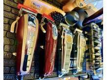 楽屋の雰囲気（那珂市バーバー/フェードカット/白髪/眉カット）