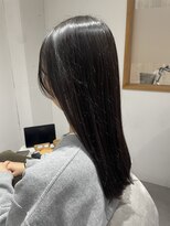 2195ヘアー 世田谷代田(2195hair)&nbsp;地毛風カラー/地毛風ストレート/髪質改善/暗髪ロング