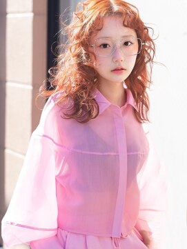 フウ(fuh) オレンジ/オレンジカラー/ハイパーケアブリーチ/ダブルカラー