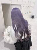 ワンホン/ミルクティーブロンド/ダークブルー/藤沢美容院