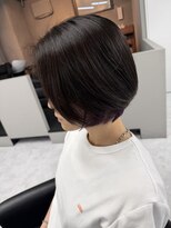バディ 中野駅前店(BUDDY)&nbsp;ボブ×イヤリングカラー【中野美容室/新中野/ボブ】