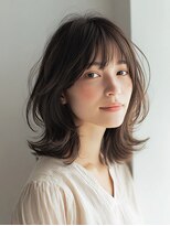 コトンアトリエ 人形町(COTON atelier) ダークパープル/ナチュラルショート/ミルクブラウン/夏/人形町