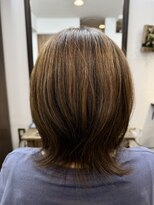 ヘアーサロン ラフリジー(Loufreasy)&nbsp;大人のくびれミディアム×軽やかレイヤー