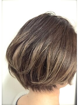 ニコアヘアデザイン(Nicoa hair design) ボブ×グラデーションカラー