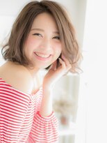 モッズヘア 上尾西口店(mod's hair) オンブレくすみカラーくせ毛風前下がりボブ上尾20代30代40代a!