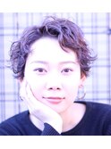 無造作パーマのベリーショートHair