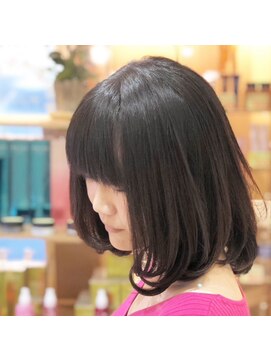 ナノハナ 鹿沼市で唯一本格ヘッドスパが出来る美容室ナノハナ　大人カール