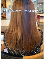 ピースリーヘア バイ カーサ(peathree.hair by CASA)&nbsp;高濃度水素トリートメント×セミロングレイヤー