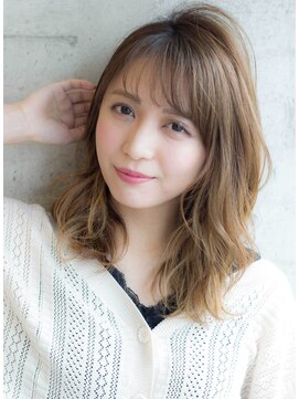 ザ シー 海老名(The C) [The C]　シースルーバング☆ゆるふわミディ