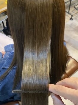 エノ(eno)の写真/【髪質改善！】注目の【N.】取扱店。高濃度の栄養成分で毎日触っていたくなるような柔らかな艶髪に。