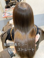 ジーナ 銀座(Zina) 髪質改善カラー　AFTER　ラテグレージュ