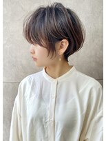 アヴァロン(AVALON) 【mag】絶壁解消!大人ショートボブ/30代/40代【中村】