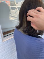 アンド ローバー(and LOVER)&nbsp;ぱつっと重ため職場でもバレないかもインナーカラー