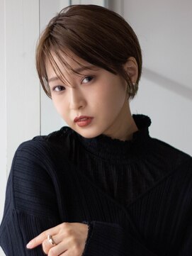 サーカス バイ ビュートリアム 青山(CIRCUS by BEAUTRIUM) マッシュショート 大人可愛いショートヘア 艶カラー 30代40代