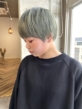 ラニヘアサロン(lani hair salon) 【個性派】ミントアッシュ