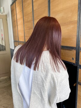 キーン 立川店(keen) [keen×田中]ぷつっとカット×ボルドーカラー