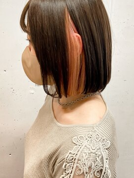 アイリー 名古屋(A/LEE) ボブ×インナーカラー