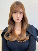 ルームバイシー 新宿(Loom. by Sea)&nbsp;新宿/韓国ヘア/髪質改善/グレージュカラー/黒髪/ココアベージュ