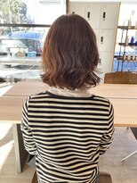 ナイアバイアヌエヌエ(naia by anuenue)&nbsp;ボブ＋デザインパーマ