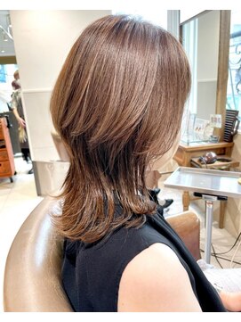 バブ バイネオリーブ(Bab by neolive) 大人ガーリー/ダークアッシュ/似合わせカット/ウルフレイヤー