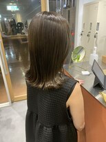 イオエ 梅田(ioe) ニュアンスカラー/グレージュ/ツヤ髪スタイル/髪質改善/縮毛矯正