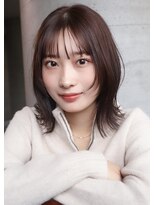 パール(PEAR+L)&nbsp;顔まわりカットと柔らかベージュ【YURI】