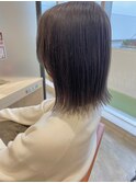 切りっぱなしボブ/酸性ストレート/髪質改善