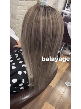 アーチフォーヘア 心斎橋店(a-rch for hair) 複雑履歴からシャドールーツバレイヤージュ