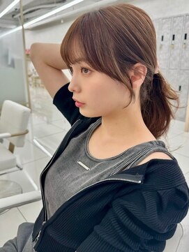 エジョン 幡ヶ谷店(Aejon) ショコラアッシュヘルシースタイルふんわりカールくびれヘア小顔