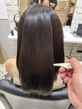 フリーラ 横浜(freera) 髪質改善サラサラプレミアムストレート大人ガーリー韓国ボブ横浜