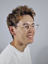 ヒロ銀座 バーバーショップ 札幌本店(HIRO GINZA BARBER SHOP)&nbsp;ハイライト/ツーブロックマッシュ/束感/波巻き/バーバー