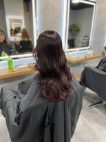 スタンス(STANCE)&nbsp;レイヤーカット×ワインレッド