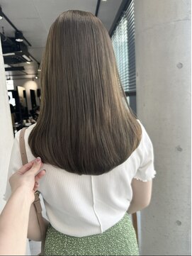 アルテ(ARTE) 【ARTE表参道/青山】小顔レイヤー×シアベージュ