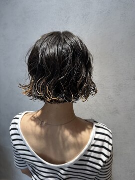 キース(KITH) ボブ×パーマ