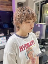 バイブス バイ ケンジ(vibes by KENJE)&nbsp;ウルフカット　パーマ