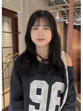 コフィー バイ メルト 吉祥寺(cofy by melt) 【中澤彩乃】地毛風カラーダークグレージュ前髪韓国風巻き吉祥寺