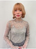 顔まわりカット×ブラウンエンドカラー!!