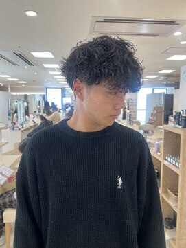 ケンジ 平塚ラスカ店(KENJE) シャドウパーマ/メンズパーマ/メンズカット/メンズ/平塚美容室