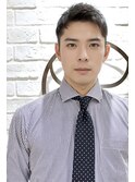 30代40代メンズビジネス爽やかツーブロ