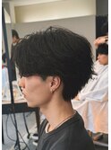 フェザーパーマ　シャドウパーマ
