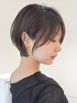 ロンドエニカ 大宮(Lond enika)&nbsp;イメチェン外ハネボブ美髪ワイドバングレイヤーショート/大宮