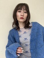 ハピネス 西大寺店(Happiness)&nbsp;レイヤーカット 顔まわりカット ミディアムレイヤー