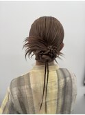 カチモリヘア/結婚式ヘアセット/ヘアアレンジ