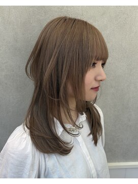 ザザ シンジュク(ZA/ZA shinjuku) シークレットハイレイヤー×マロンベージュ 3 / 3