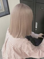 ペレ 梅田(PELE)&nbsp;ホワイトグレージュ/デジタルパーマ/チェリーブラウン/梅田