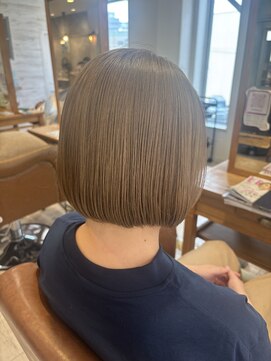 ラボヌールヘアー 宇都宮店(La Bonheur hair) ミルクティーベージュ