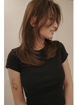 オンリー(ONLY.)&nbsp;ラテベージュ　×   レイヤーカット